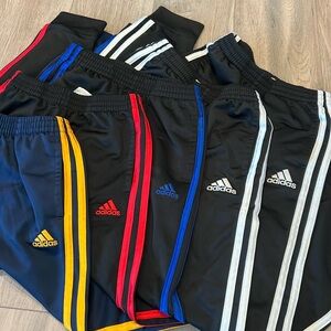 Adidas tricot pants- size 7 (set of 5)